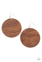 Load image into Gallery viewer, WEAVE Me Out Of It - Brown Earrings
