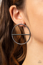 Load image into Gallery viewer, Dynamic Diameter - Black Earrings
