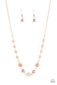 Taunting Twinkle - Copper Necklace