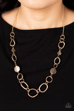 Load image into Gallery viewer, Industrial Intentions - Gold Necklace
