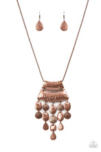 Load image into Gallery viewer, Totem Trek - Copper Necklace
