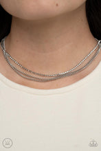 Load image into Gallery viewer, Glitzy Gusto - White Necklace
