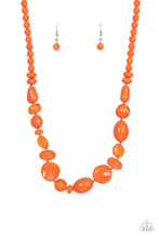 Load image into Gallery viewer, Tropical Tsunami - Orange Necklace
