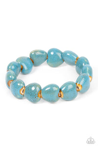 GLAZE a Trail - Blue Bracelet