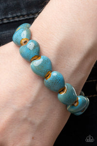 GLAZE a Trail - Blue Bracelet