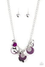 Load image into Gallery viewer, Oceanic Opera - Purple Necklace
