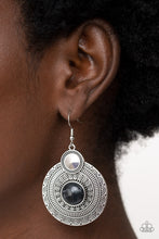 Load image into Gallery viewer, Terra Throwdown - Black Earrings
