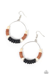 Earthy Esteem - Black Earrings