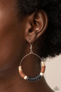 Earthy Esteem - Black Earrings