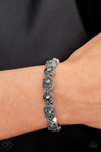 Load image into Gallery viewer, Eye-Opening Opulence - Silver Bracelet - Fashion Fix - Magnificent Musings
