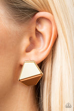 Load image into Gallery viewer, Generically Geometric - Brown Earrings
