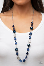 Load image into Gallery viewer, Timelessly Tailored - Blue Necklace
