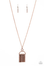 Load image into Gallery viewer, Getting the Hang of Things - Copper Necklace
