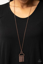 Load image into Gallery viewer, Getting the Hang of Things - Copper Necklace
