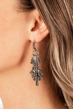 Load image into Gallery viewer, Fan of Glam - Silver Earrings
