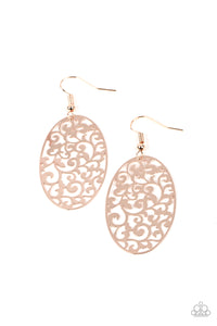 Secret Orchards - Gold Earrings