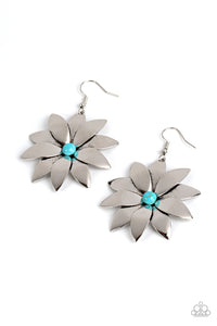 Pinwheel Prairies - Blue Earrings