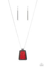 Load image into Gallery viewer, Private Plateau - Red Necklace
