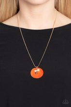 Load image into Gallery viewer, Beach House Harmony - Orange Necklace
