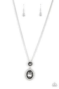 Castle Diamonds - Silver Necklace