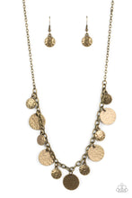 Load image into Gallery viewer, Model Medallions - Brass Necklace
