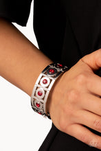 Load image into Gallery viewer, Stretch of Drama - Red Bracelet
