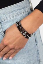 Load image into Gallery viewer, Aphrodite Ascending - Black Bracelet
