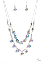 Load image into Gallery viewer, Sheen Season - Blue Necklace
