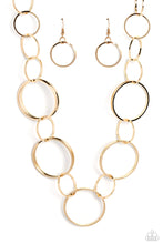 Load image into Gallery viewer, Shimmering Symphony - Gold Necklace
