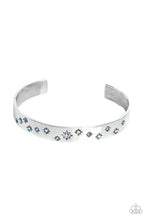 Load image into Gallery viewer, Starburst Shimmer - Blue Bracelet
