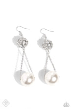 Load image into Gallery viewer, Ballerina Balance - White Earrings
