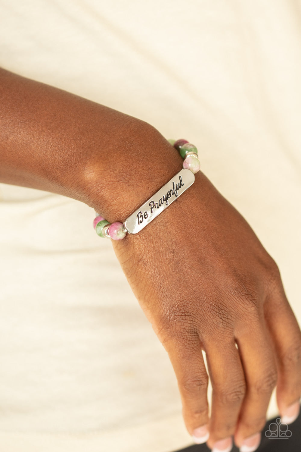 Be Prayerful -  Purple Bracelet