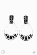 Load image into Gallery viewer, Broker Babe - Black Earrings
