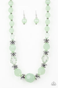 Dine and Dash - Green Necklace