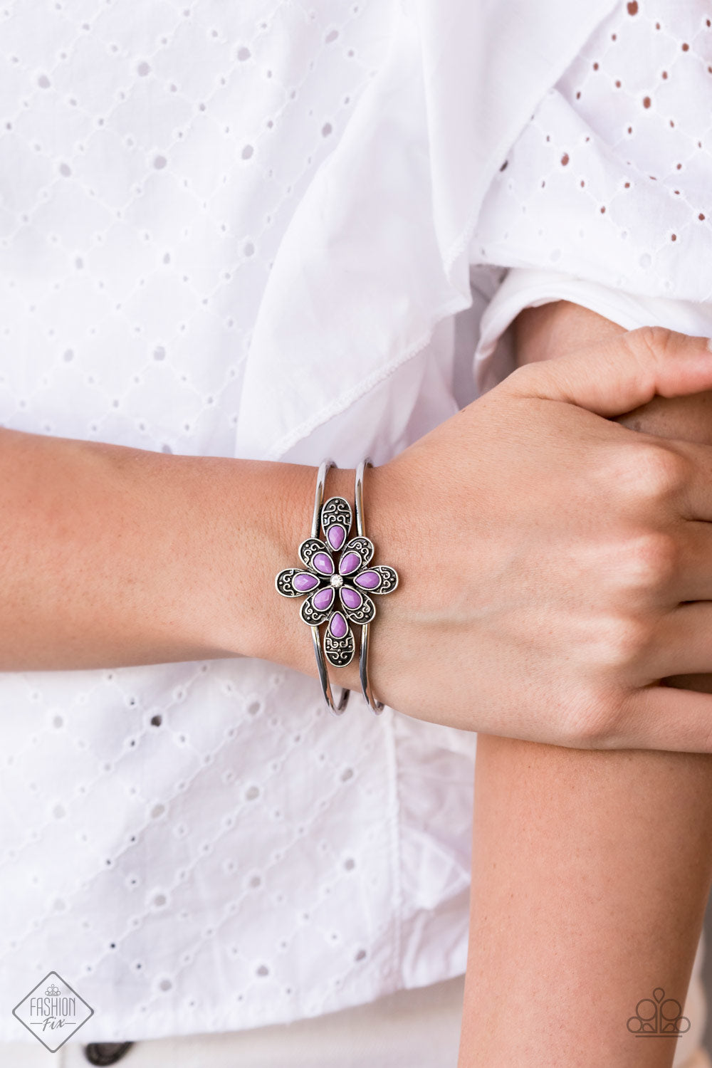 Go With The FLORALS Bracelet - July Fashion Fix