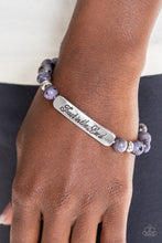 Load image into Gallery viewer, Keep The Trust - Purple Bracelet
