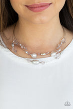 Load image into Gallery viewer, Pacific Pageantry - White Necklace
