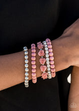 Load image into Gallery viewer, Rose Garden Grandeur - Pink Bracelet
