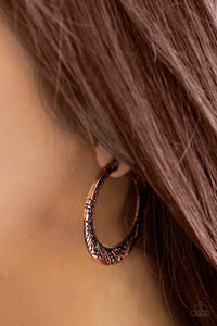 Rumba Rendezvous - Copper Earrings