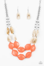 Load image into Gallery viewer, Seacoast Sunset - Orange Necklace
