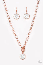 Load image into Gallery viewer, She Sparkles On - Copper Necklace
