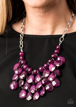 Load image into Gallery viewer, Sorry To Burst Your Bubble - Purple Necklace
