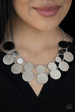 Load image into Gallery viewer, Stop and Reflect - Silver Necklace
