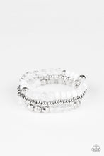 Load image into Gallery viewer, Sugary Summer - White Stretch Bracelet
