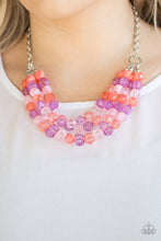 Load image into Gallery viewer, Summer Ice - Orange Necklace
